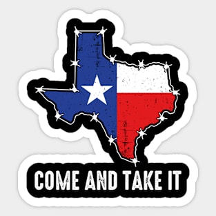 Come-And-Take-It Sticker